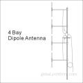 4 Wave Dipole Antenna Four-bay FM Dipole Antenna Factory